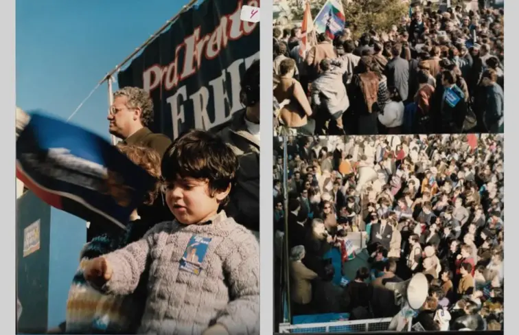 Imagens de comícios de Freitas do Amaral